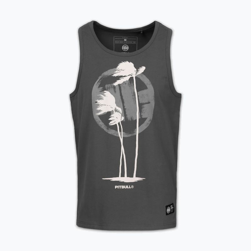 Мъжка тениска Pitbull Palms Tank Top light sand 3