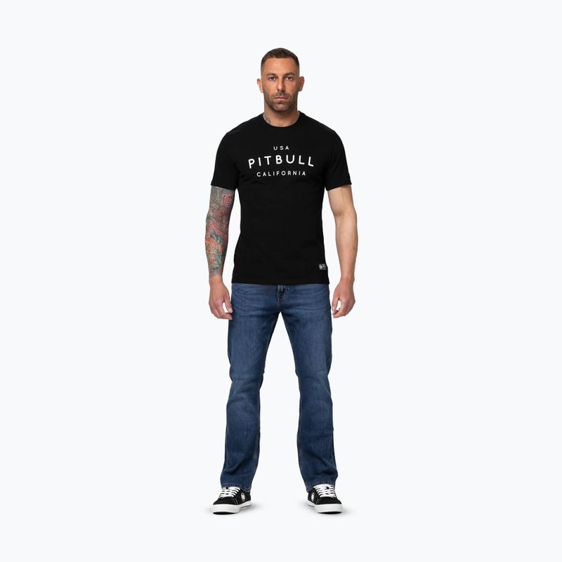 Мъжка тениска Pitbull USA CAL Big Logo black 2