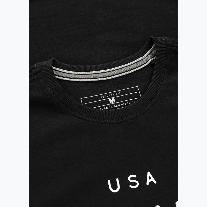 Мъжка тениска Pitbull USA CAL Big Logo black 6