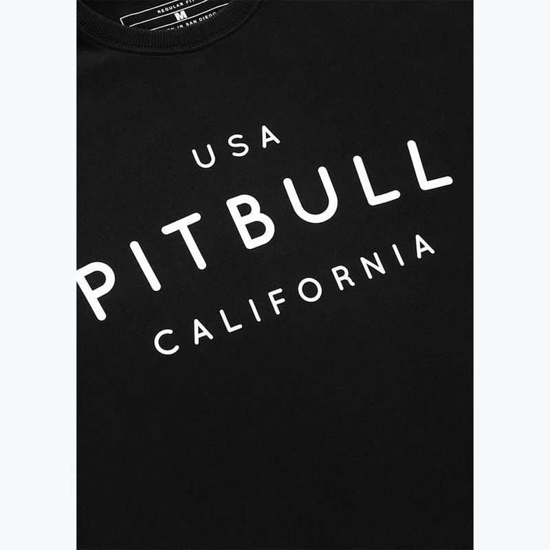 Мъжка тениска Pitbull USA CAL Big Logo black 7