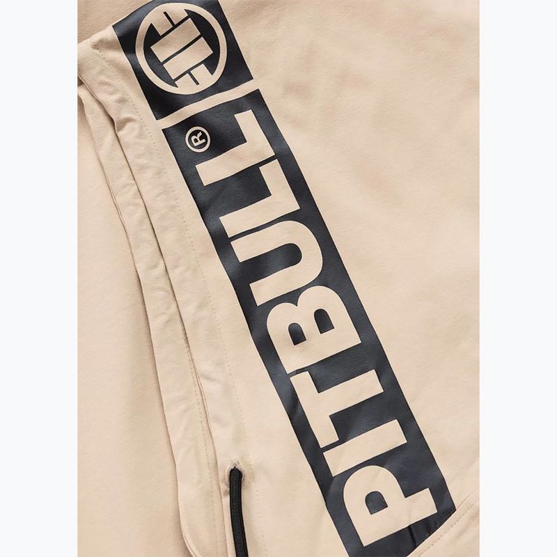 Мъжки суитшърт за тренировка Pitbull Mercado Hilltop Sleeveless Hooded pale sand 7