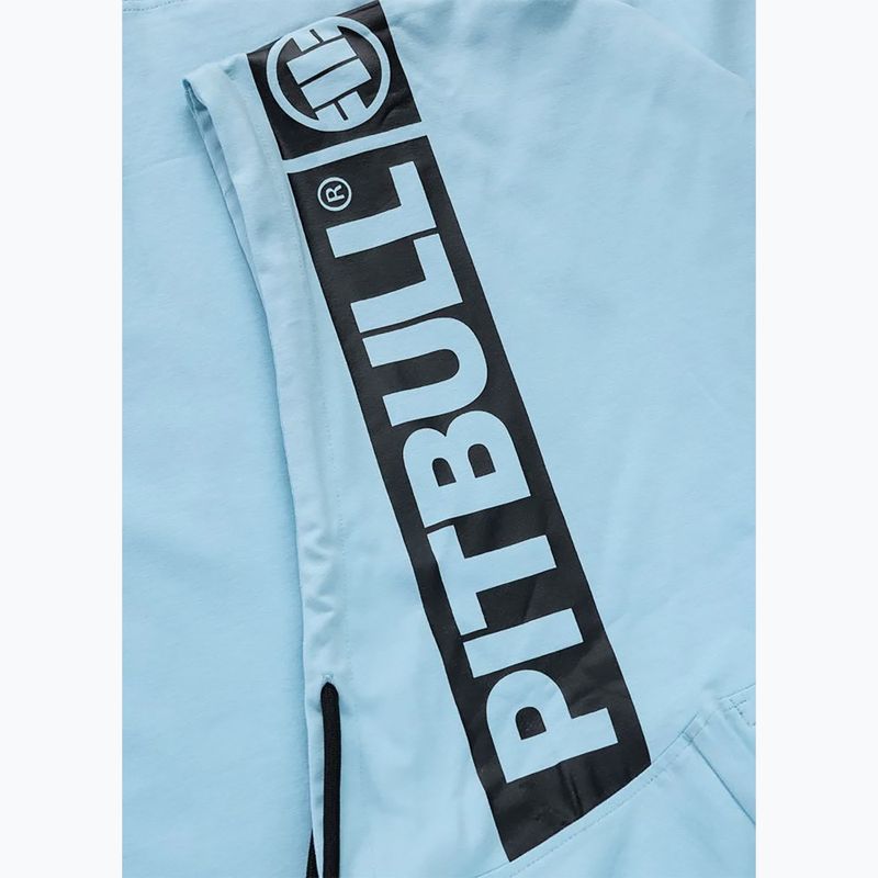 Мъжки суитшърт за тренировка Pitbull Mercado Hilltop Sleeveless Hooded light blue 9