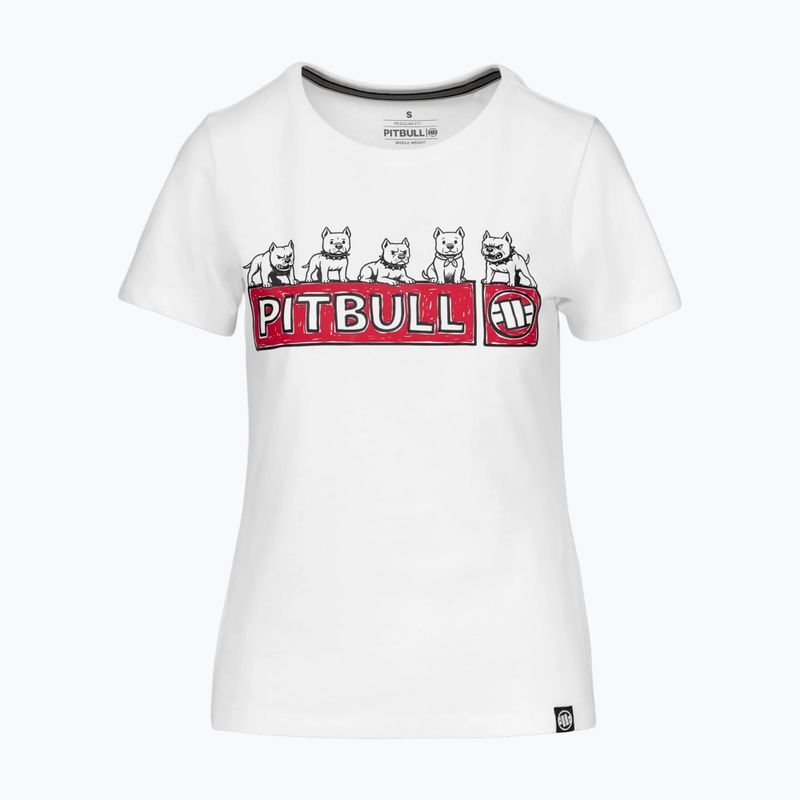 Дамска тениска Pitbull Softbite white 4