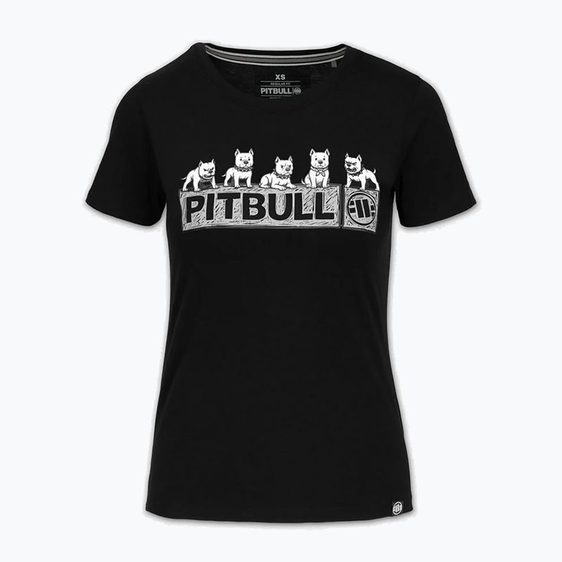 Дамска тениска Pitbull Softbite black 3