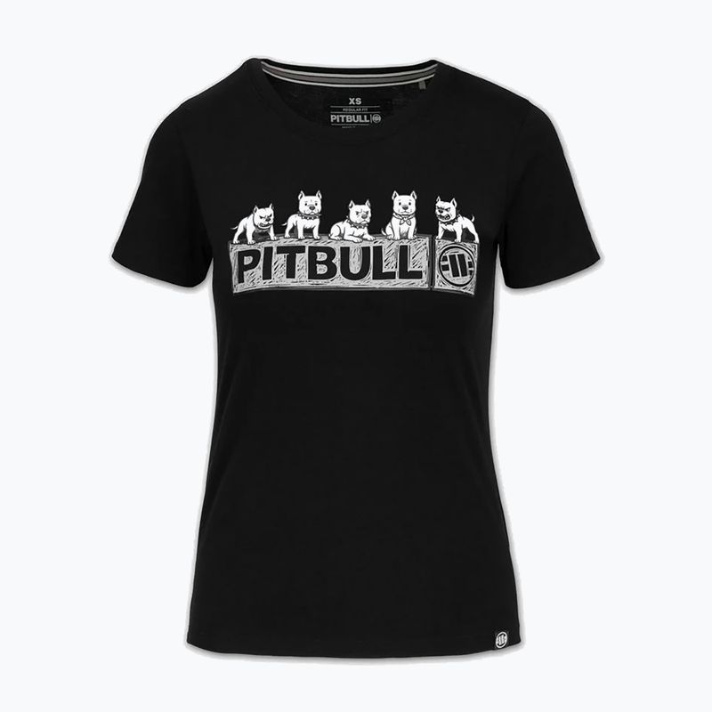 Дамска тениска Pitbull Softbite black 4