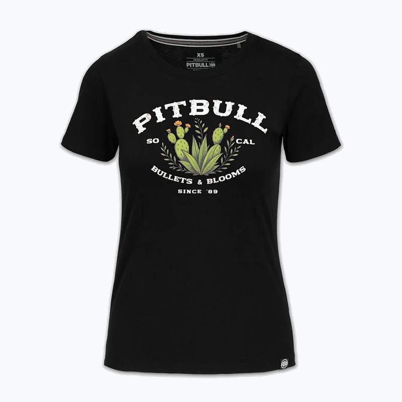 Дамска тениска Pitbull Bullets & Blooms black 3