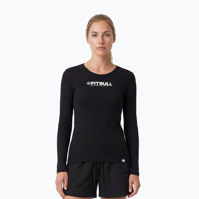 Дамска блуза с дълъг ръкав Pitbull R Slim Fit black
