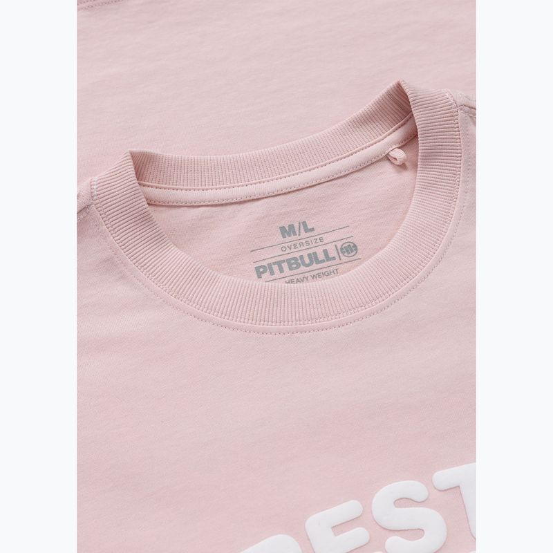 Дамска тениска Pitbull Rest In Pink Oversize strawberry cream 7