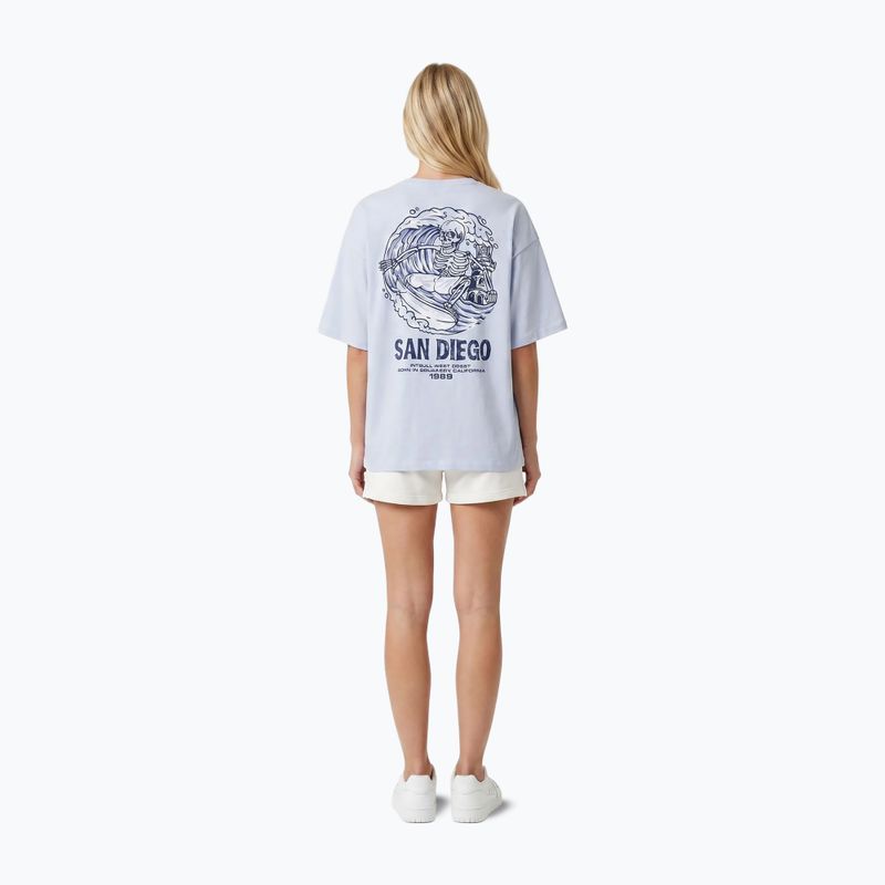 Дамски суитшърт Pitbull Skull Oversize frosted blue 3