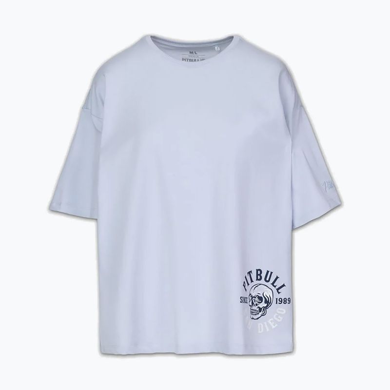 Дамски суитшърт Pitbull Skull Oversize frosted blue 5