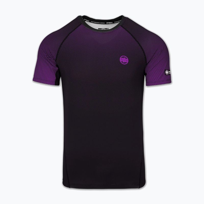 Мъжки рашгард Pitbull Belt Rashguard purple 3