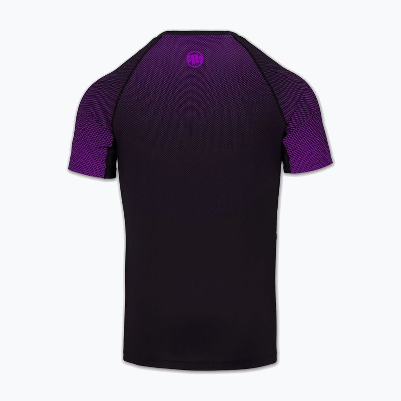 Мъжки рашгард Pitbull Belt Rashguard purple 4