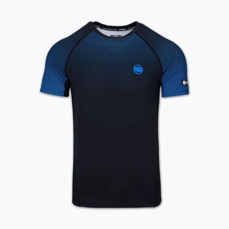 Мъжки рашгард Pitbull Belt Rashguard blue 3