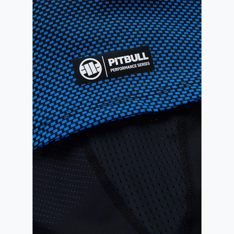 Мъжки рашгард Pitbull Belt Rashguard blue 8