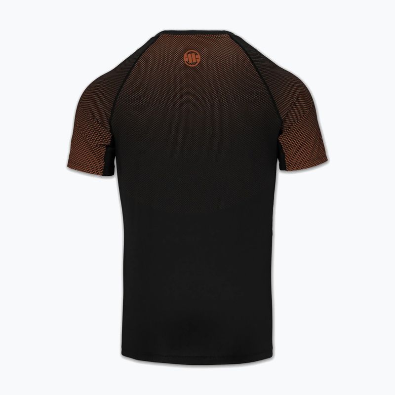 Мъжки рашгард Pitbull Belt Rashguard brown 4