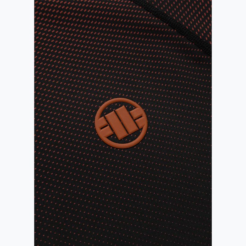 Мъжки рашгард Pitbull Belt Rashguard brown 6
