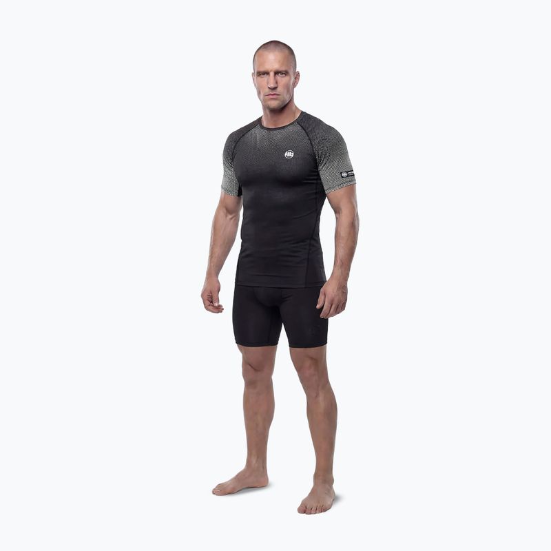 Мъжки рашгард Pitbull Belt Rashguard black 2