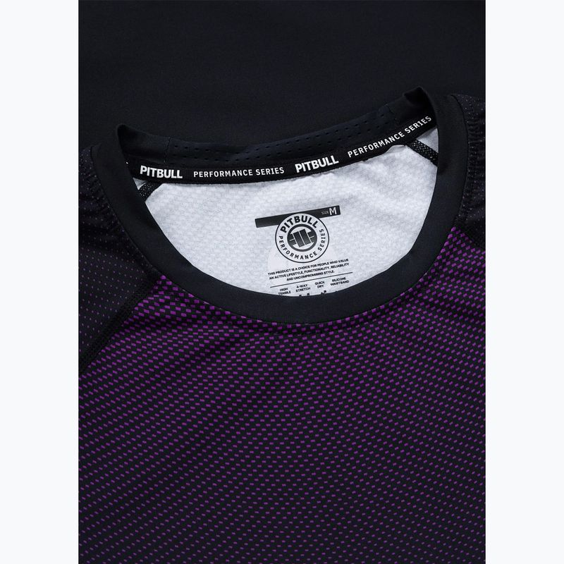 Мъжка блуза с дълъг ръкав за водни спортове Pitbull Belt Rashguard purple 5