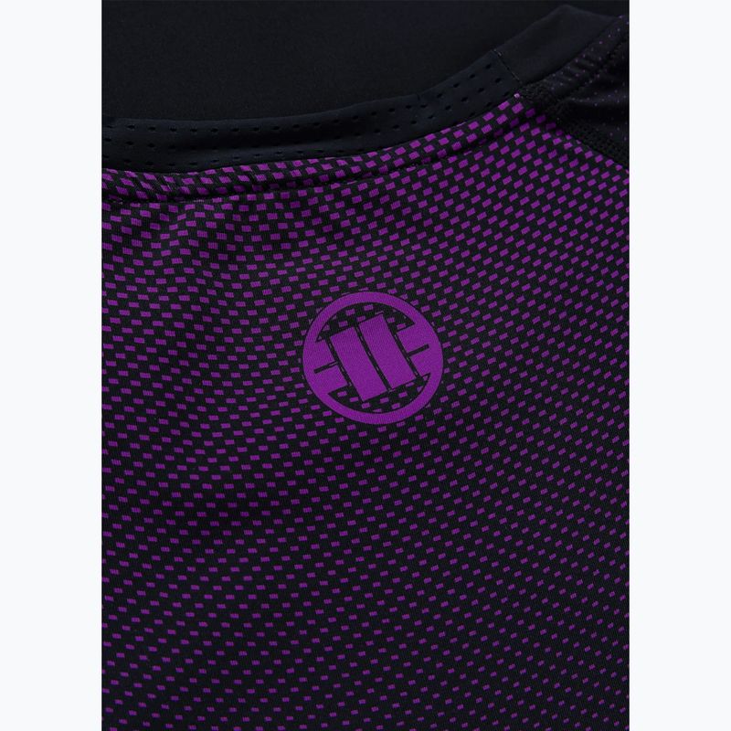 Мъжка блуза с дълъг ръкав за водни спортове Pitbull Belt Rashguard purple 7