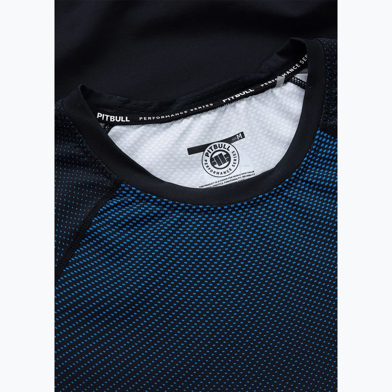 Мъжка блуза с дълъг ръкав за водни спортове Pitbull Belt Rashguard blue 5