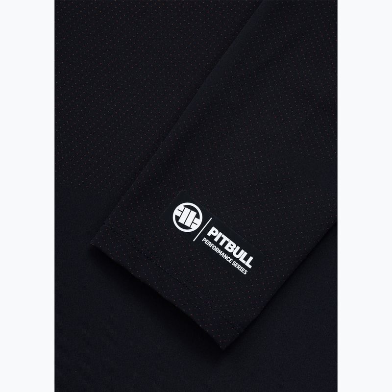 Мъжка блуза с дълъг ръкав за водни спортове Pitbull Belt Rashguard brown 8