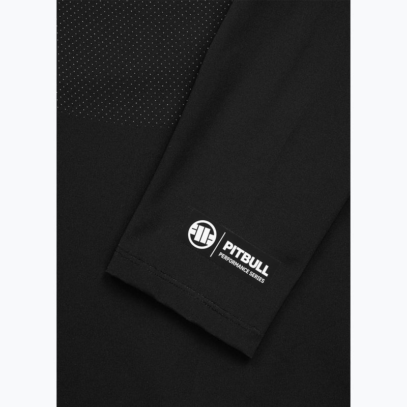 Мъжка блуза с дълъг ръкав за водни спортове Pitbull Belt Rashguard black 9