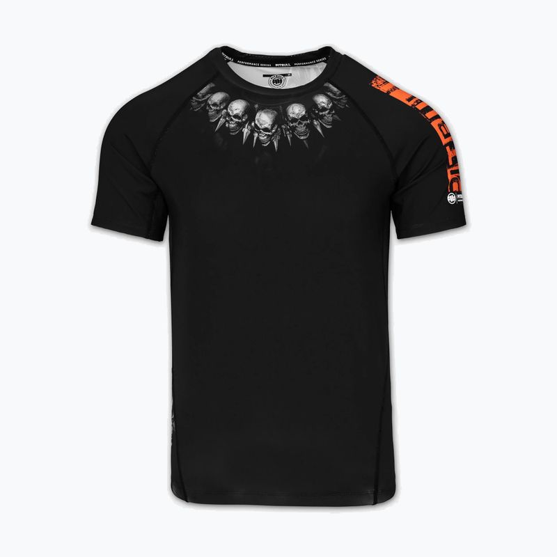 Мъжки рашгард Pitbull Blacky Rashguard black 4