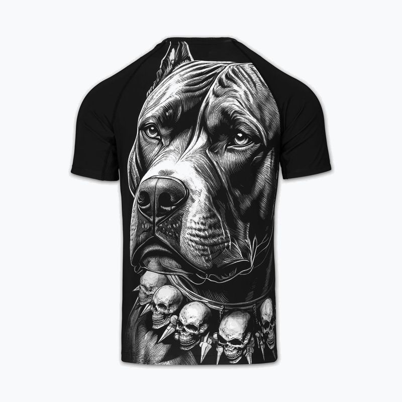 Мъжки рашгард Pitbull Blacky Rashguard black 5
