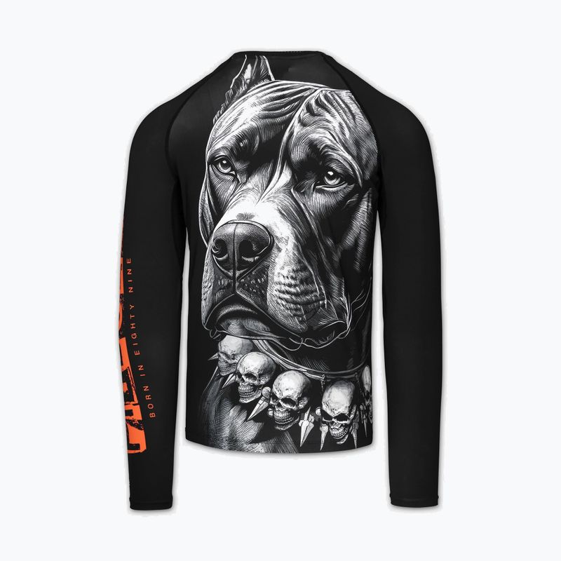 Мъжка блуза с дълъг ръкав за водни спортове Pitbull Blacky Rashguard 6
