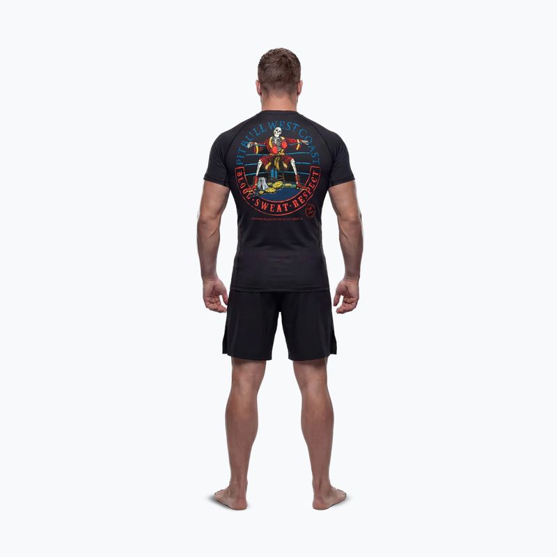 Мъжка блуза с дълъг ръкав за водни спортове Pitbull Champion Bloodline Rashguard black 3