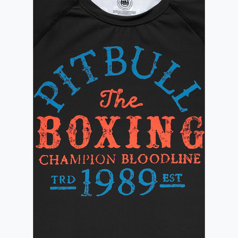 Мъжка блуза с дълъг ръкав за водни спортове Pitbull Champion Bloodline Rashguard black 7