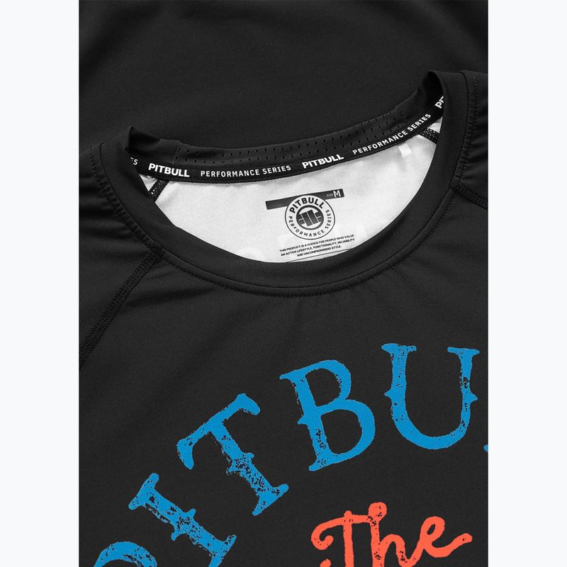 Мъжка блуза с дълъг ръкав за водни спортове Pitbull Champion Bloodline Rashguard black 8