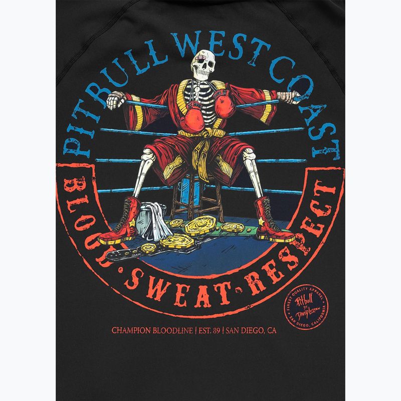 Мъжка блуза с дълъг ръкав за водни спортове Pitbull Champion Bloodline Rashguard black 9