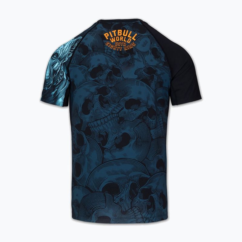 Мъжки рашгард Pitbull Guardian Angel Rashguard black 4