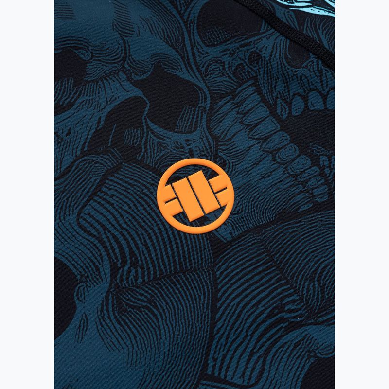 Мъжка блуза с дълъг ръкав за водни спортове Pitbull Guardian Angel Rashguard black 6