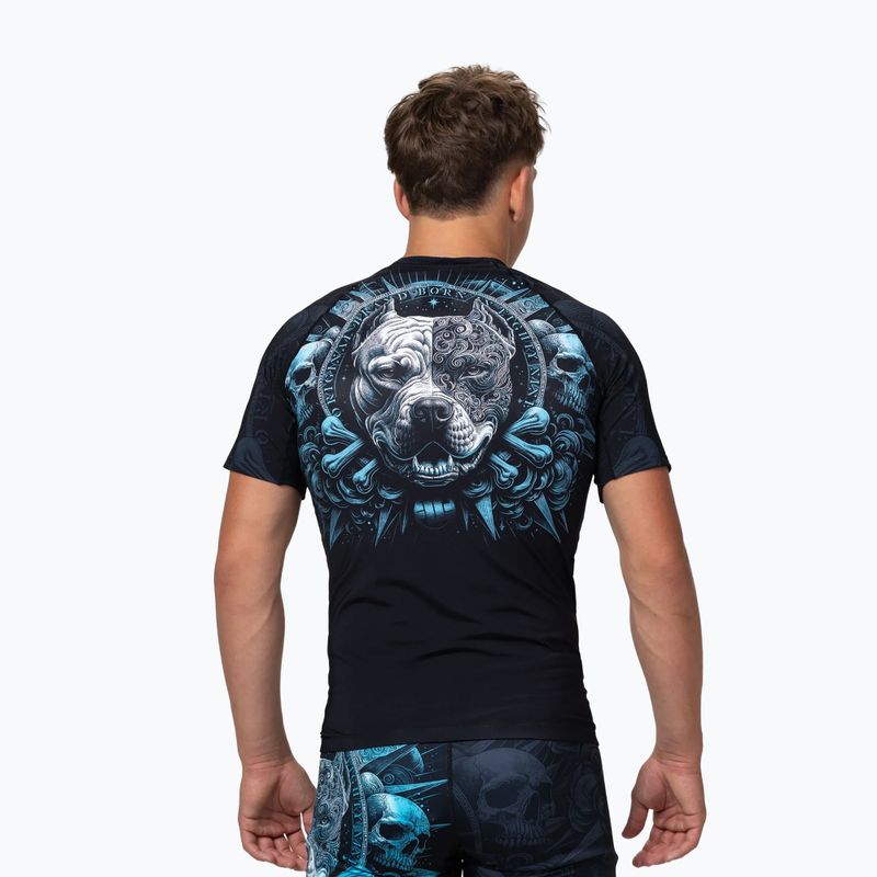 Мъжки рашгард Pitbull World Rashguard black 3