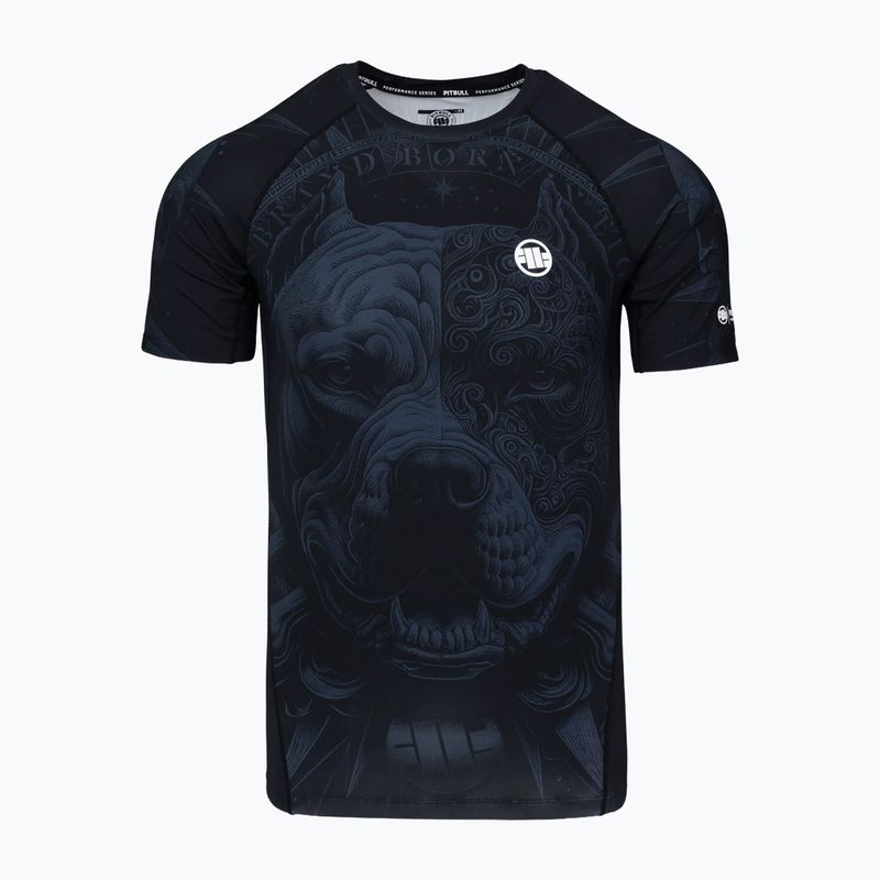 Мъжки рашгард Pitbull World Rashguard black 4