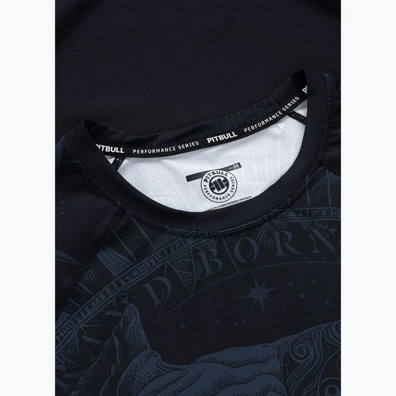 Мъжки рашгард Pitbull World Rashguard black 6