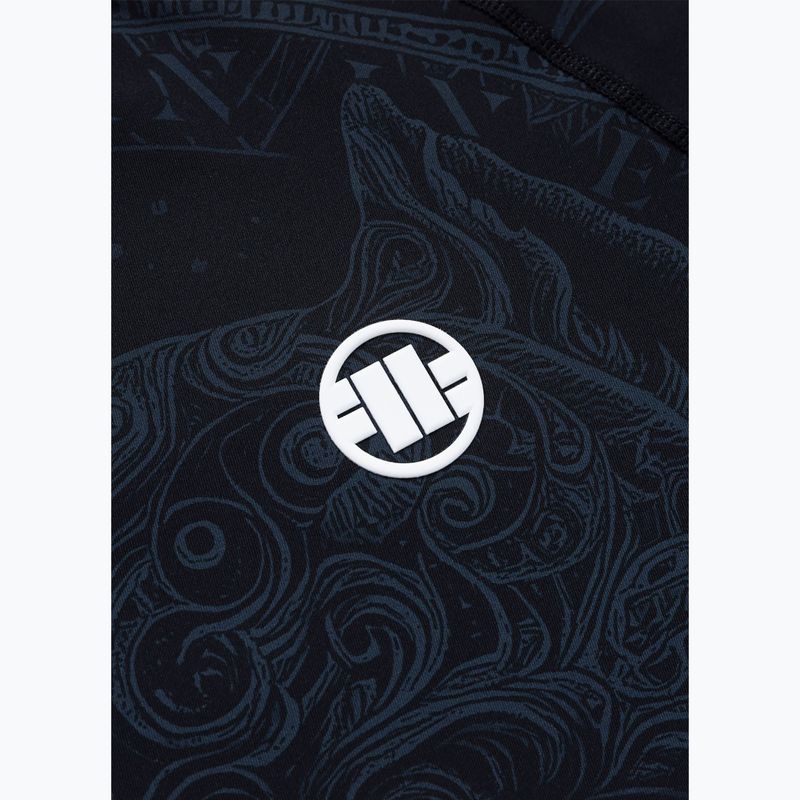 Мъжки рашгард Pitbull World Rashguard black 7
