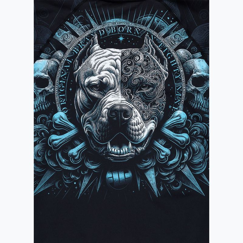 Мъжки рашгард Pitbull World Rashguard black 8