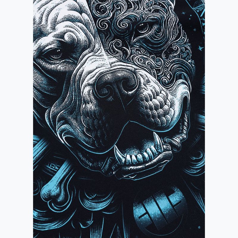 Мъжки рашгард Pitbull World Rashguard black 9