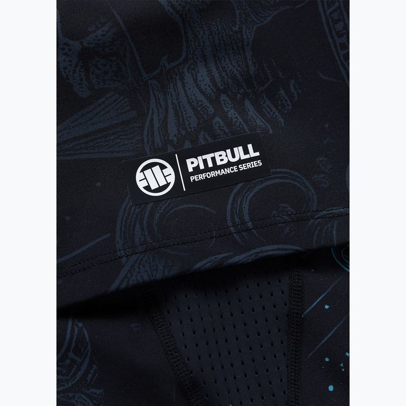 Мъжки рашгард Pitbull World Rashguard black 10