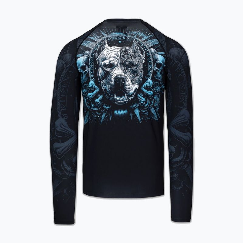 Мъжка блуза с дълъг ръкав за водни спортове Pitbull World Rashguard black 6