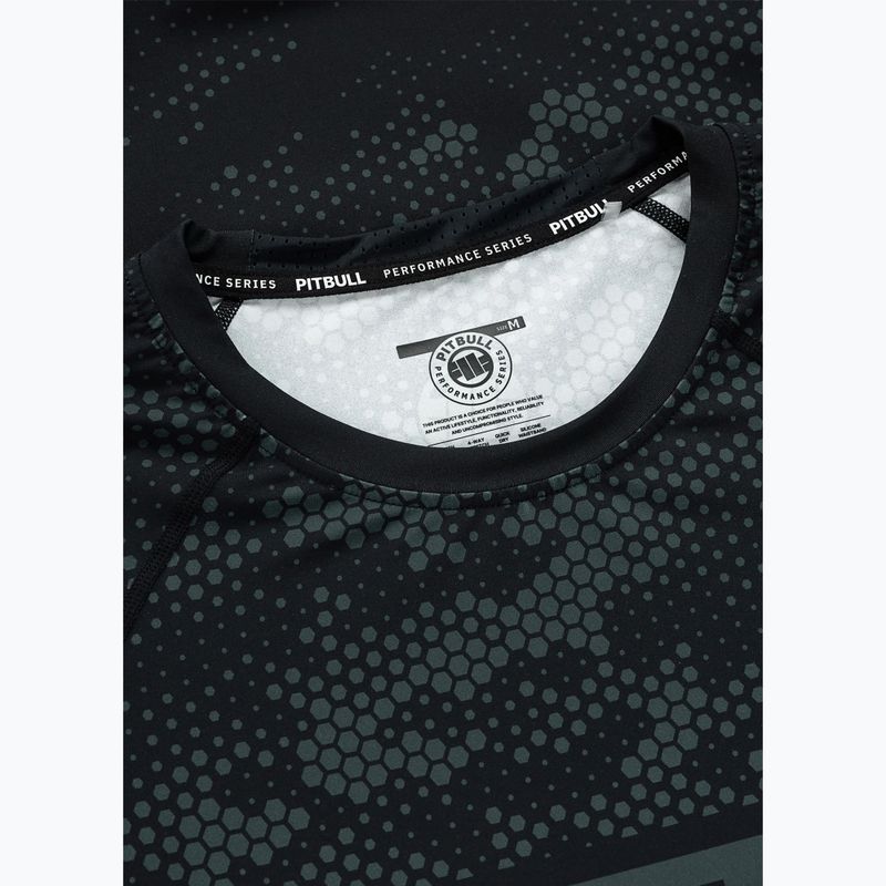 Мъжки рашгард Pitbull Hex Camo Hilltop Rashguard olive 5