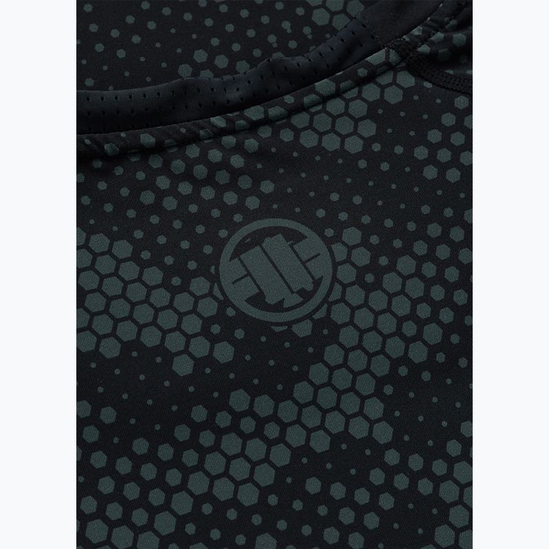 Мъжки рашгард Pitbull Hex Camo Hilltop Rashguard olive 7