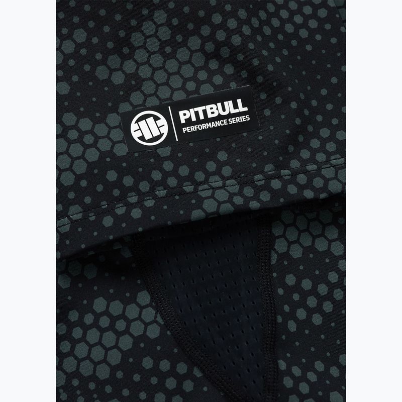 Мъжки рашгард Pitbull Hex Camo Hilltop Rashguard olive 8