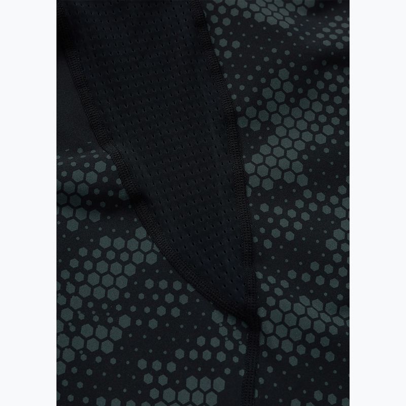 Мъжки рашгард Pitbull Hex Camo Hilltop Rashguard olive 9