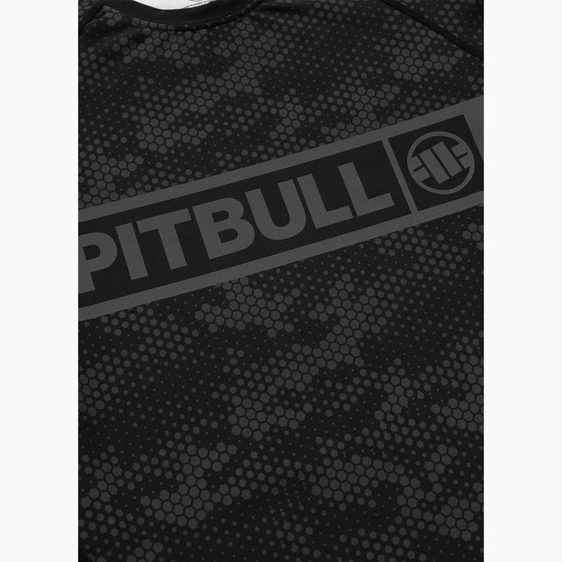 Мъжки рашгард Pitbull Hex Camo Hilltop Rashguard black 6