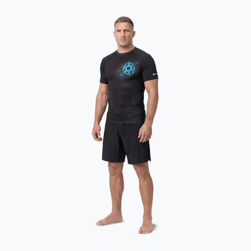Мъжки рашгард Pitbull Ray Rashguard sky blue 2