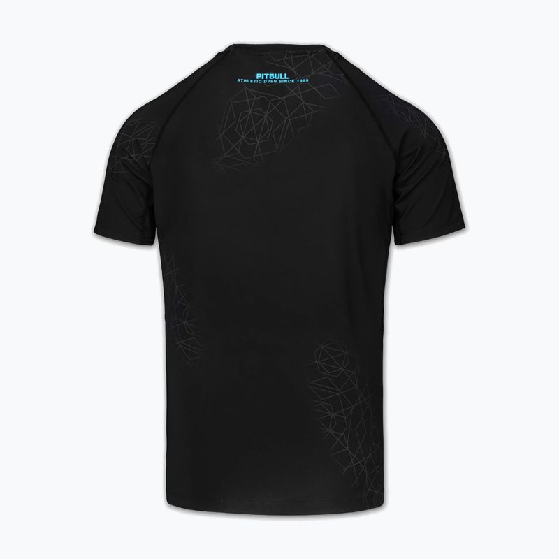 Мъжки рашгард Pitbull Ray Rashguard sky blue 4